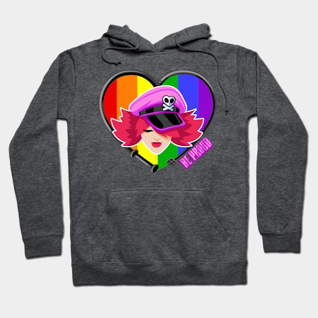 Be Proud Hoodie by LArts